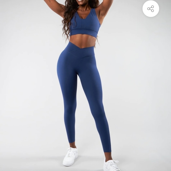 Buffbunny Collection Pants - Buffbunny Siren Legging - Midnight Navy